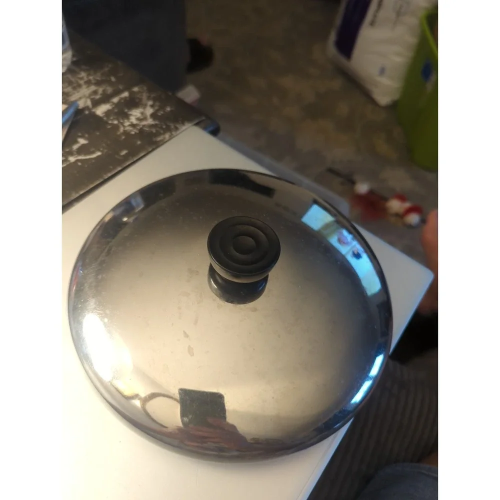 Stainless Revere Ware Pan Lid Replacement Lid Inner Lip 7.75